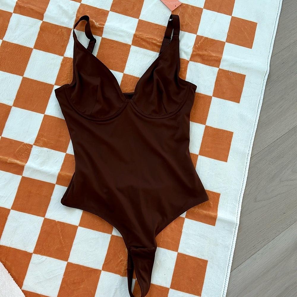 Brown Bodysuit